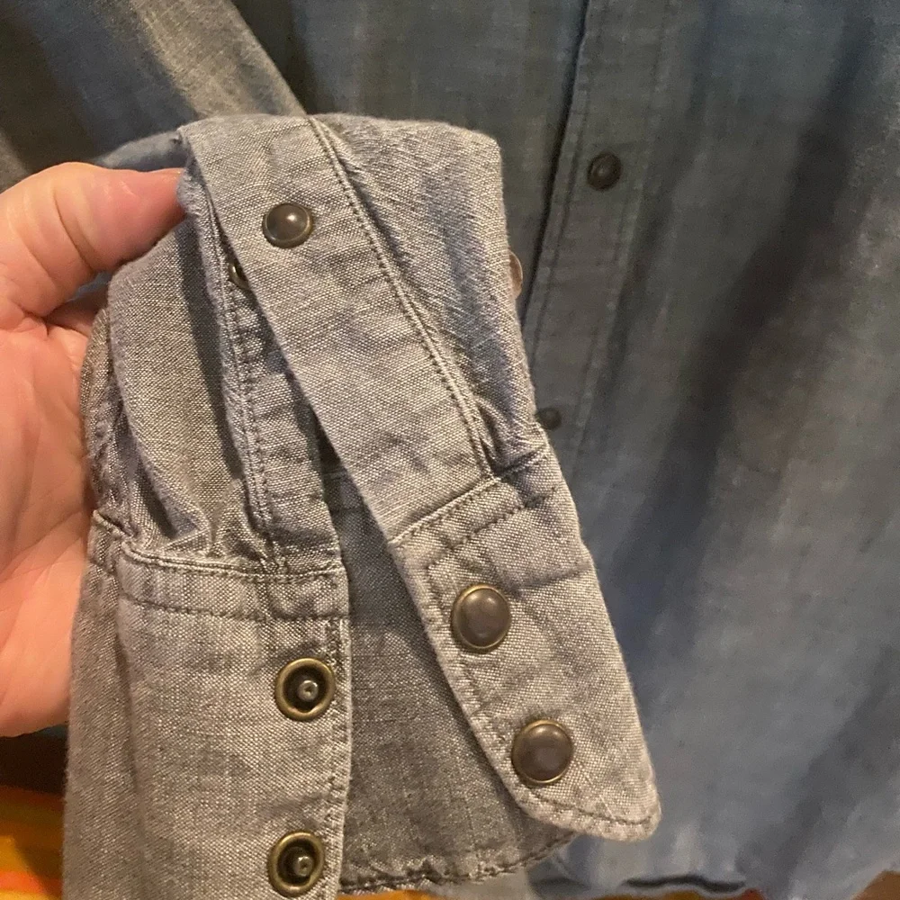 Banana Republic Men’s Western Denim Shirt - Size Medium